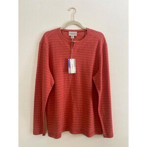 NWT Tommy Bahama San Salvator Men's Reversible Long Sleeve Crewneck Shirt Size M